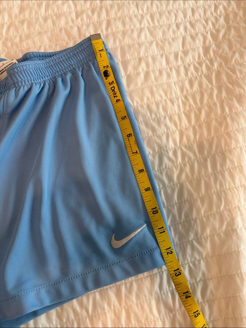 Nike Women’s Sky Blue Performance Athletic Shorts